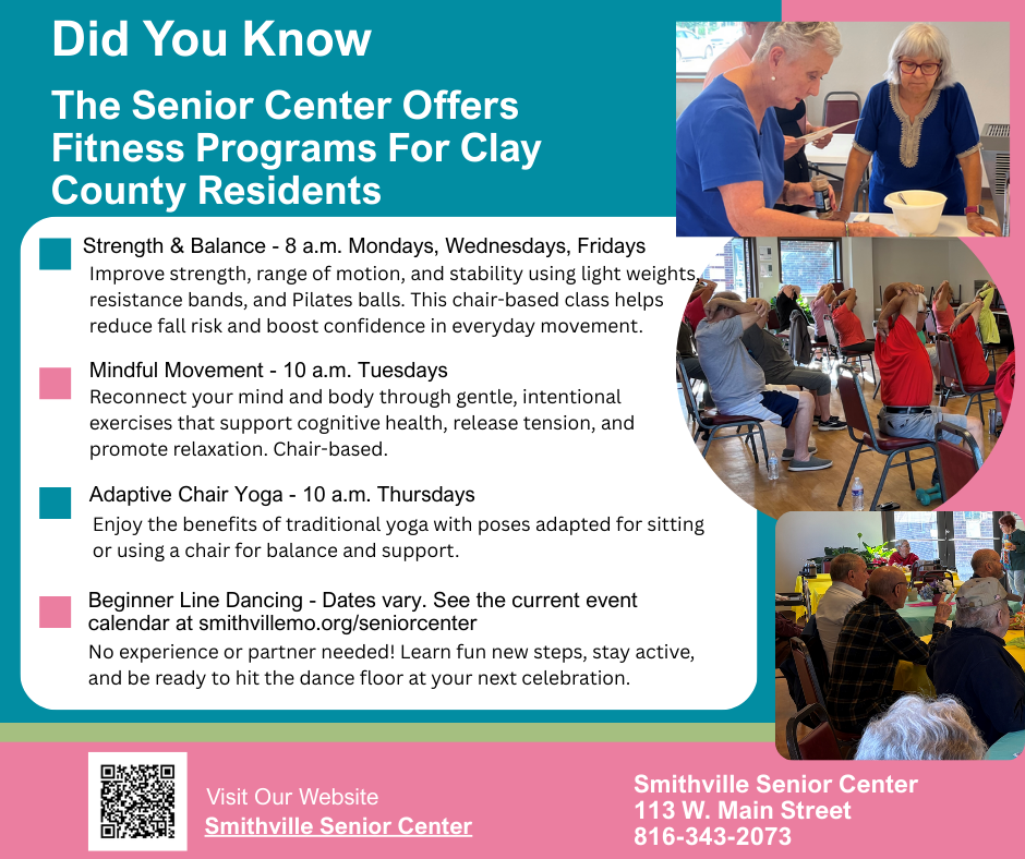 Senior Center Offers Fitness Programs